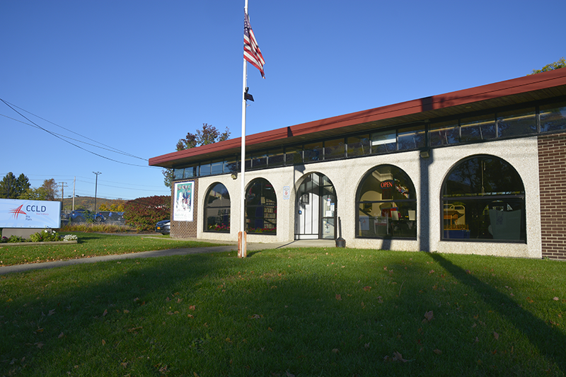 Big Flats Library building