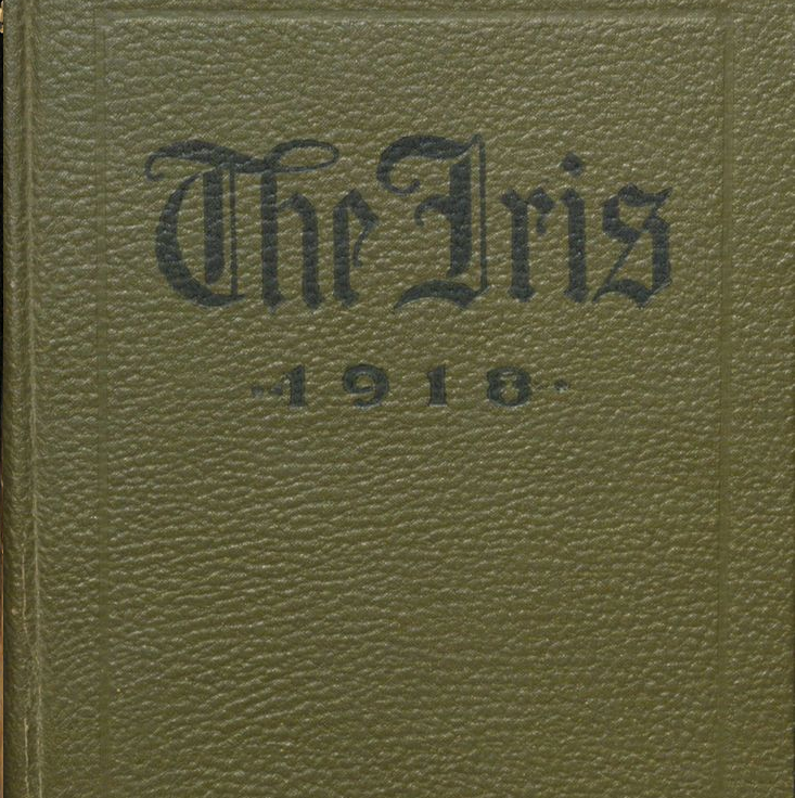 The Iris yearbook cover