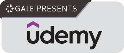 Gale Presents: Udemy logo