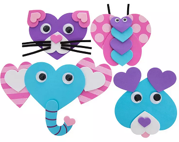 Vakentine Foam Animal Craft